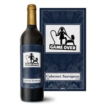 Červené víno Game over: 0,75 l 
