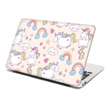 Samolepka na notebook Jednorožci
