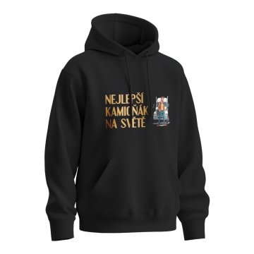 Mikina s potiskem Nejlepší kamioňák na světě