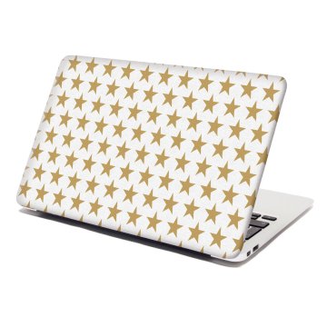 Samolepka na notebook Zlaté hvězdy