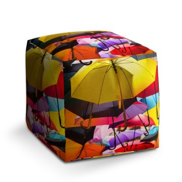 Taburet Cube Deštníky: 40x40x40 cm
