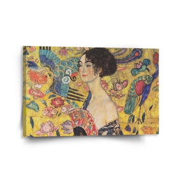 Obraz Dáma s vějířem - Gustav Klimt