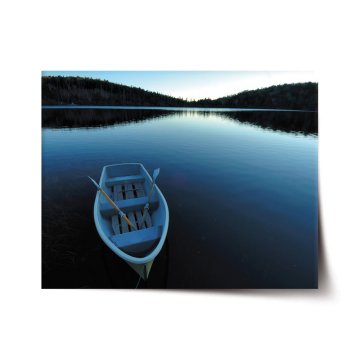Plakát Loďka na jezeře