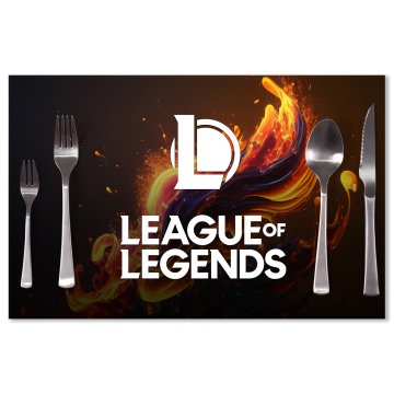 Prostírání League of Legends Abstract: 40x30cm