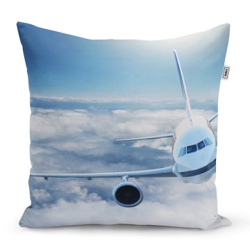 Polštář Letadlo v oblacích
