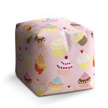 Taburet Cube Muffiny: 40x40x40 cm