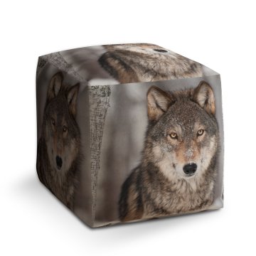Taburet Cube Vlk 2: 40x40x40 cm