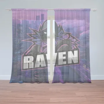 Záclony FORTNITE RAVEN Steampunk město: 2ks 150x250cm