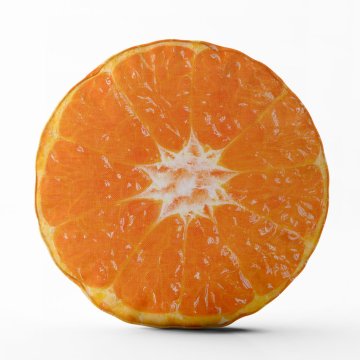 3D polštář ve tvaru Pomeranč