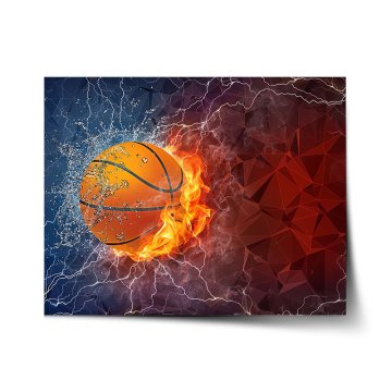 Plakát Basketbalový míč