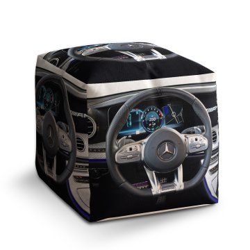 Taburet Cube AMG interiér: 40x40x40 cm
