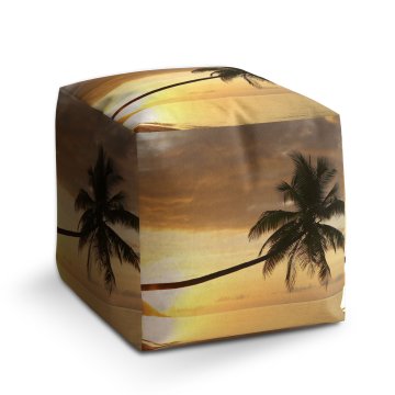 Taburet Cube Palma: 40x40x40 cm
