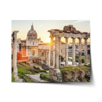 Plakát Řím Forum Romanum
