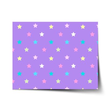 Plakát Hvězdy na fialové