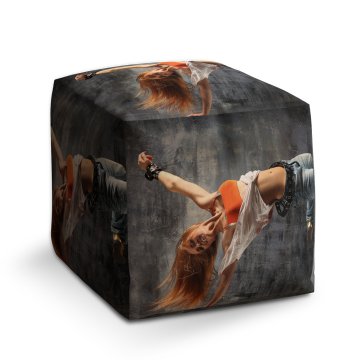 Taburet Cube Tanečnice: 40x40x40 cm