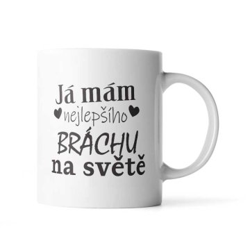 Hrnek Já mám nejlepšího bráchu na světě