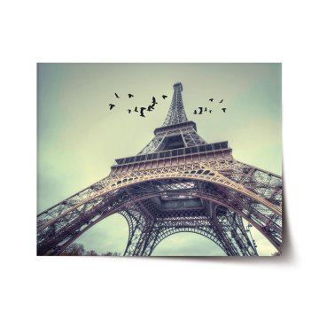 Plakát Eiffelova věž 3