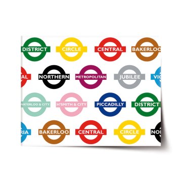 Plakát Metro