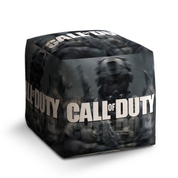 Taburet Cube Call of Duty Voják: 40x40x40 cm