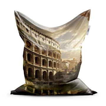 Sedací vak Classic Řím Koloseum Art