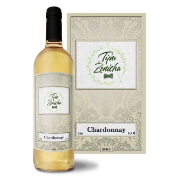 Bílé víno Tým ženicha motýlek: 0,75 l 
