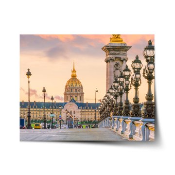 Plakát Paříž Elysejský palác