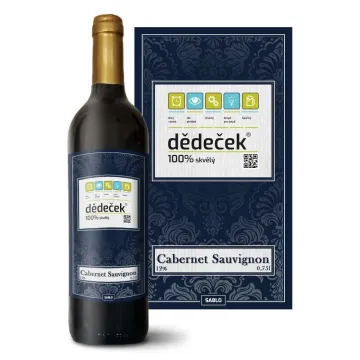 Červené víno Dědeček: 0,75 l 