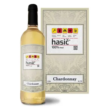 Bílé víno Hasič: 0,75 l 