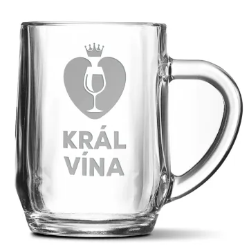 Půllitr Král vína: 0,5