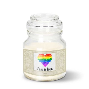 Svíčka Love is Love
