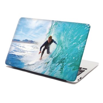 Samolepka na notebook Surfař na vlně