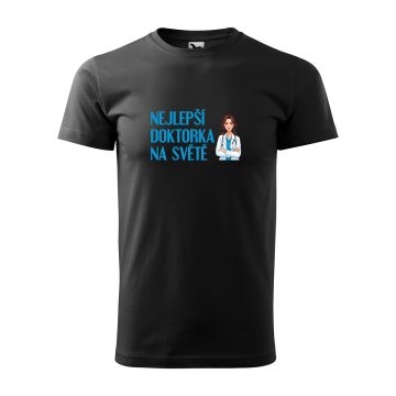 Tričko s potiskem Nejlepší doktorka na světě