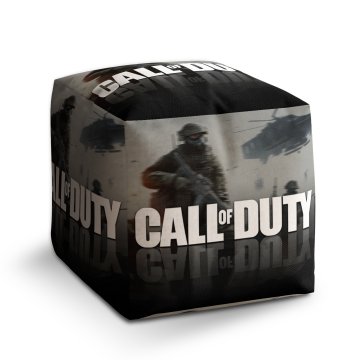 Taburet Cube Call of Duty Vrtulník: 40x40x40 cm