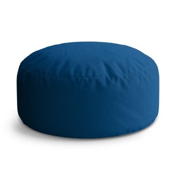 Taburet Circle Námořní modrá: 40x50 cm