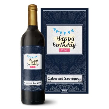 Červené víno Happy Birthday to you : 0,75 l 