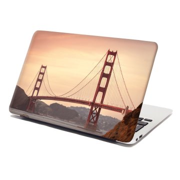 Samolepka na notebook Golden Gate 2