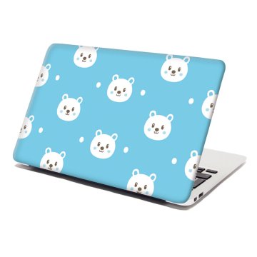 Samolepka na notebook Medvídci