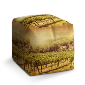 Taburet Cube Vinice: 40x40x40 cm