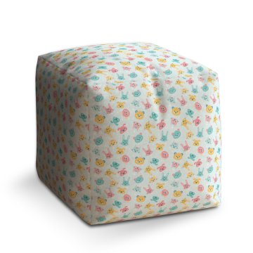 Taburet Cube Dětské hračky: 40x40x40 cm