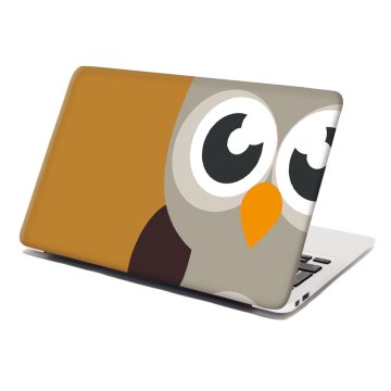 Samolepka na notebook Kreslená sova
