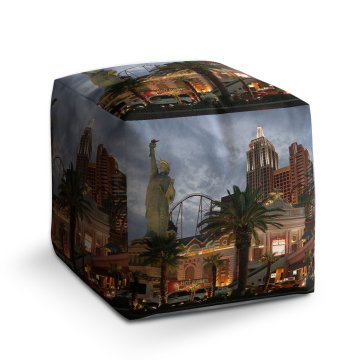 Taburet Cube Las Vegas 4: 40x40x40 cm