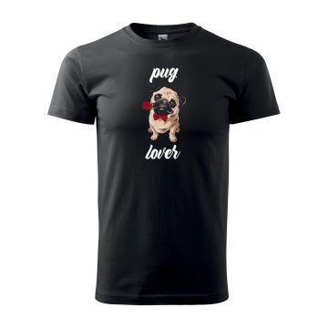 Tričko s potiskem Pug lover