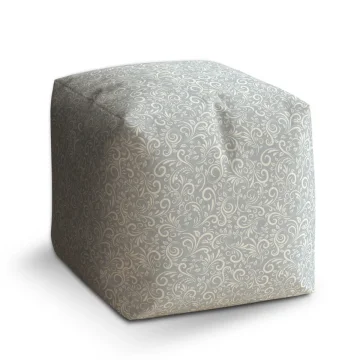Taburet Cube Nežná krajka