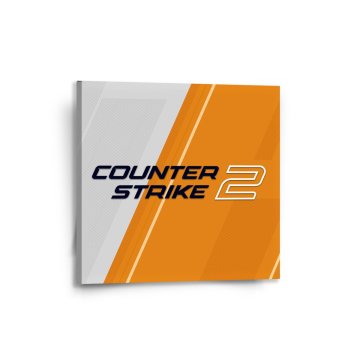 Obraz Counter Strike 2 Oranžová