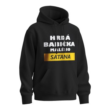 Mikina s potiskem Hrdá babička malého satana