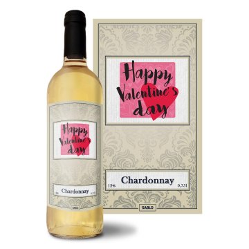 Bílé víno Happy Valentine’s day: 0,75 l 