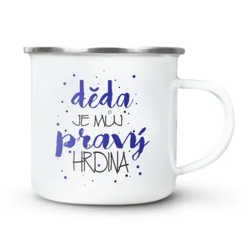 Plech&aacute;ček Děda je můj prav&yacute; hrdina: 300 ml