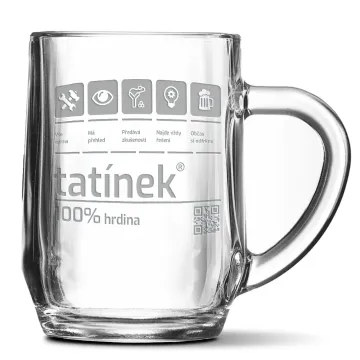 Půllitr Tatínek: 0,5