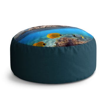 Taburet Circle Skála v moři: 40x50 cm