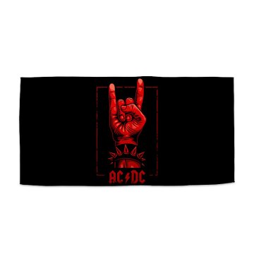 Ručník ACDC Červená ruka